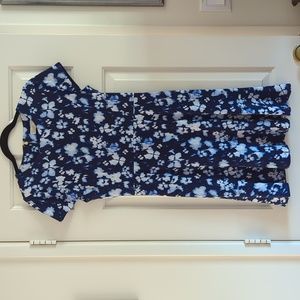 Michael Kors Blue Floral Dress